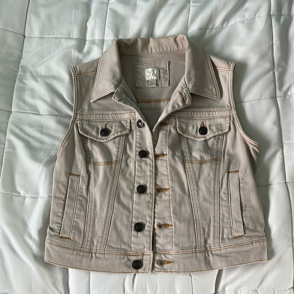 Vintage Jean Vest